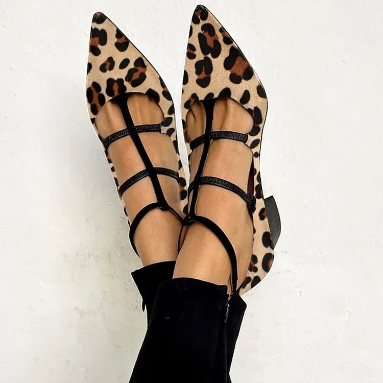 Fedra scarpe leopardato