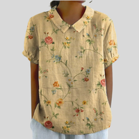 Top Floreale Confortevole ed Elegante