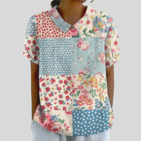 Top Floreale Confortevole ed Elegante