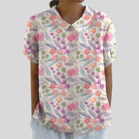 Top Floreale Confortevole ed Elegante