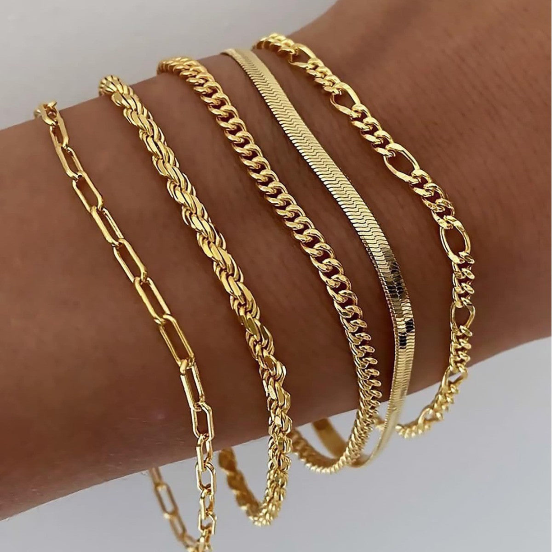 Eleonora braccialetti oro 1