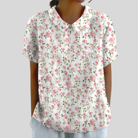 Top Floreale Confortevole ed Elegante