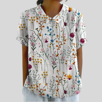 Top Floreale Confortevole ed Elegante