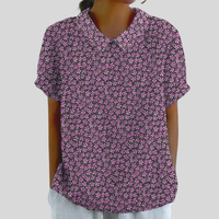 Top Floreale Confortevole ed Elegante