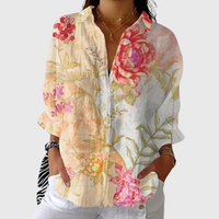 Blusa leggera e colorata con stampa