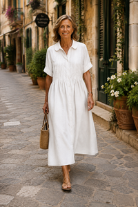 Lidia | Abito Camicia Estivo Fluido
