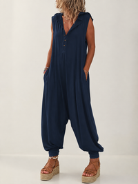 Nerina | tuta con cappuccio casual