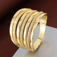 One | Anello Multi-Layer Minimalista