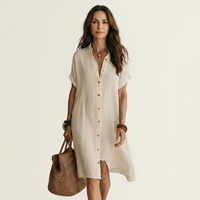 Rosaura | cotone lino e polsini